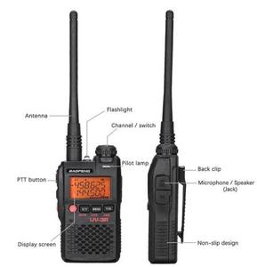 Radio Portátil Walkie Talkie <span class=keywords><strong>UHF</strong></span> 350-470 Mhz <span class=keywords><strong>UV</strong></span>-3R 50W 50km TETRA, Radio Bidireccional Profesional - Product Image 2