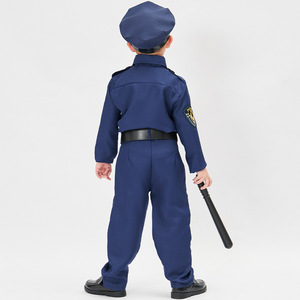 Costume <span class=keywords><strong>de</strong></span> policier pour enfants, garçons et filles, uniforme <span class=keywords><strong>de</strong></span> <span class=keywords><strong>shérif</strong></span>, costume <span class=keywords><strong>de</strong></span> fête du livre mondial - Product Image 4