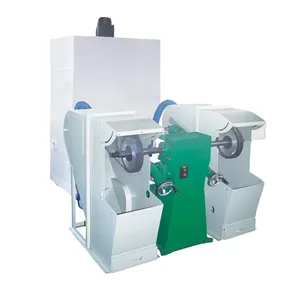 Semi Automatic Sand Belt Buffing Polishing Machine For Faucet Door Handle Sanitary Ware Parts Valve