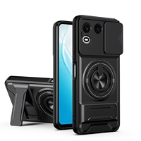 Étuis de téléphone portable sportifs avec anneau magnétique puissant et cache-caméra coulissant pour Itel A100 PRO A200+ A200 City200 Zeno100 20Max A100C