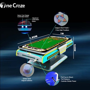 Table de billard numérique interactive intelligente, équipement de jeu de billard électronique pour aire de jeux intérieure - Product Image 3