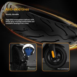 Nouvelle Trottinette Électrique Transfrontalière X9 Autonomie 100KM Haute Puissance Pliable pour Adulte 10 Pouces 2 Roues en Alliage d'Aluminium avec Frein à Disque - Product Image 4