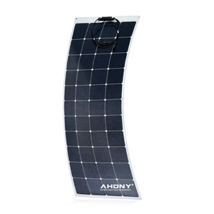 Benutzer definierte 170W Thin Light Flexible <span class=keywords><strong>Solar</strong></span> panel Rücken kontakt Biegbare <span class=keywords><strong>Sunpower</strong></span>-Zelle für Camping RV Marine Outdoor-Anwendungen IBC - Product Image 1