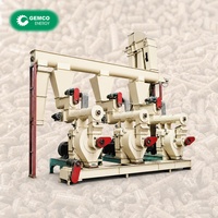 Usine de fabrication de granulés de biomasse pour copeaux de bois, bambou et eucalyptus, destinés au combustible de chaudière