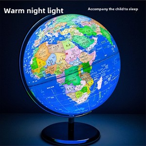 Blue AR HD Metal <strong>Globe</strong> 20cm Recommended Elementary Middle School Geography Education <strong>Childrens</strong> Gift Office Decorative - Product Image 3
