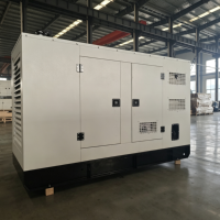 Industrieller Schallgedämmter Dieselgenerator 220V 380V Leise 15kW 15 kVA 20kVA 25kVA 30kVA 30 kW 50kW Stromerzeuger-Set