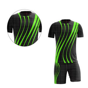 Tenue de football de style actuel, 100% polyester, ensembles de tenue de football par sublimation, sur mesure, vêtements d'entraînement, vêtements pour hommes, tenue de football - Product Image 4