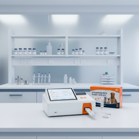 Dynamiker Pets DNP-1016 Kit de Prueba de Fluorescencia Cuantitativa Rápida de 10 Minutos para la Proteína C Reactiva Canina (PCR) Veterinaria, Certificado CE