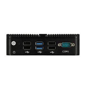 Intel Celeron J4125 cuatro núcleos cuatro hilos 4 LAN + 6 USB + 1 HD + 1 COM + 2 LED DDR4 Max Ram 32GB Fanless Industry Mini <span class=keywords><strong>Pc</strong></span> - Product Image 1