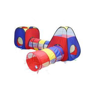 Jouet <span class=keywords><strong>de</strong></span> piscine à balles éducatif pliant quatre <span class=keywords><strong>en</strong></span> un rouge jaune intérieur extérieur Playhouse ensemble <span class=keywords><strong>de</strong></span> jouets <span class=keywords><strong>en</strong></span> <span class=keywords><strong>plastique</strong></span> transfrontalier pour enfants - Product Image 5