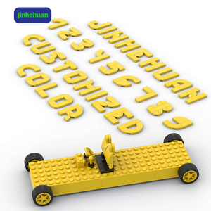 New moc Gạch Mô Hình Màu Trắng Đồ Chơi Thể Thao Xe PVC ABS Mini Khối Thiết Lập Xe Pcs Giấy Hướng Dẫn PP Xây Dựng Khối Bộ Cho Cô Gái Chàng Trai - Product Image 3