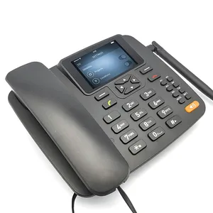 家用办公室无绳台式电话3g固定无线台式电话sim卡