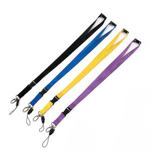 Customised Promotional Screen Printed Neck <b>Lanyards</b> Custom logo Sublimation <b>Polyester</b> Jacquard <b>Lanyard</b> with Safety Break - Product Image 2