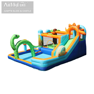 Airmyfun <span class=keywords><strong>gonflable</strong></span> Beach <span class=keywords><strong>Fun</strong></span> Park Kids Jumping Bounce Castle Slide Playground - Product Image 2