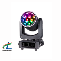 Mini projecteur LED B-eye 7x60W à tête mobile avec effet zoom de faisceau coloré, idéal pour les événements, mariages, concerts et fêtes