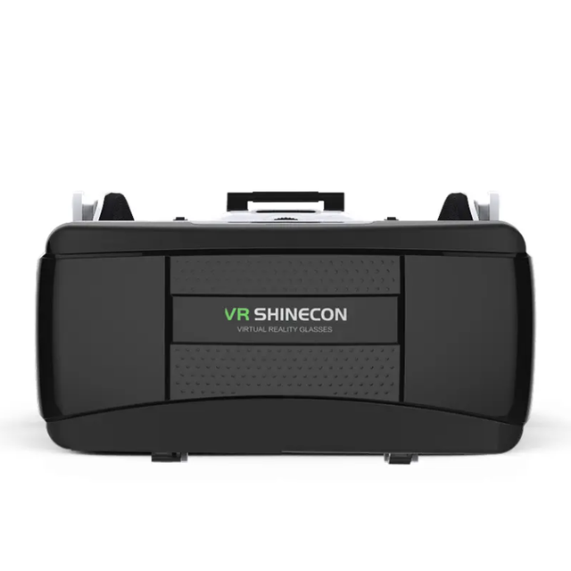 Best Selling VR SHINECON G06EB Virtual Reality 3D Video Glasses for 4.7-6.1 Inch Smartphone with HiFi Headset
