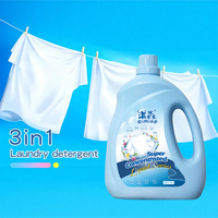 Détergent liquide pour vêtements antibactérien jetable Qi Miao 5 kg format familial parfum naturel 5%-15%