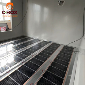 บ้านสำเร็จรูป Cbox แบบโมเดิร์น ปรับแต่งได้ ใช้เป็นบ้านพักอาศัย สำนักงานเคลื่อนที่ โกดังเก็บของ บ้านขนาดเล็ก พร้อมระบบพลังงานความร้อนใต้พื้นดิน แบบตู้คอนเทนเนอร์ประกอบเอง - Product Image 4