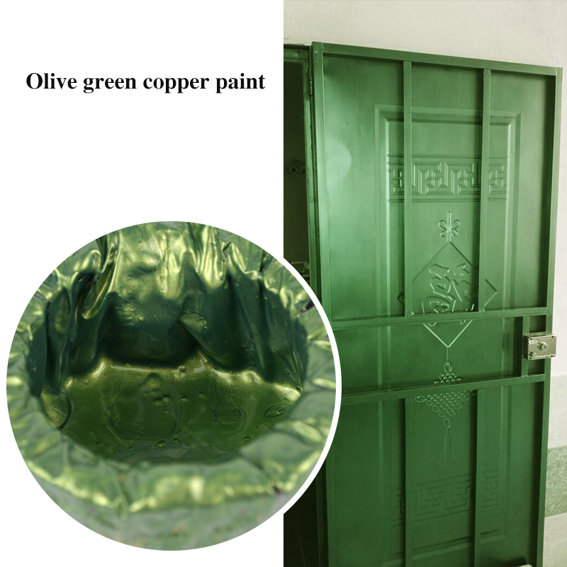 Eau-Peinture cuivre vert olive 20kg