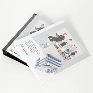 PP مجلد مكتبي من البلاستيك حلقة د للمدرسة وحلقة س الموثق الدائري اللوازم المكتبية - Product Image 4