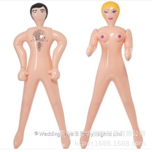 Pvc Inflatable <b>Doll</b> 150cm Frosted Transparent Sitting Model For Boy Toy - Product Image 4