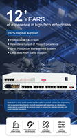Convertidor de Fibra Óptica 16E1 4FE a E1 + FE PDH Multiplexor, Transmite 16E1+4FE