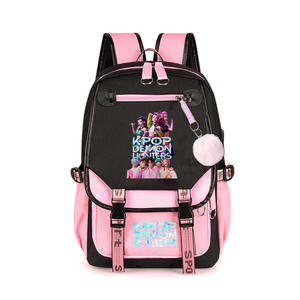 กระเป๋าเป้สะพายหลังลาย Kpop Demon Hunter สำหรับเด็กชายและเด็กหญิง กระเป๋านักเรียนใหม่สำหรับนักเรียน  ความจุขนาดใหญ่ - Product Image 2