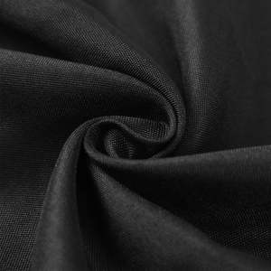 Servilletas de Tela de Poliéster - 19*19 Pulgadas, Negras, Lavables, con Bordes Dobladillos para Restaurante/Boda/Hotel - Product Image 4