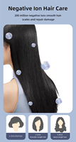 Sèche-cheveux haute vitesse, sèche-cheveux rapide, sèche-cheveux ionique, 200 millions d'ions négatifs pour lisser les frisottis, couleurs personnalisables