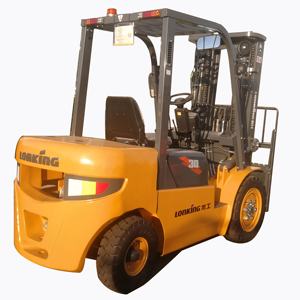 Montacargas Diésel Lonkig de 3 Toneladas con Motor <span class=keywords><strong>Isuzu</strong></span> Importado FD30, Precio Bajo, con Mástil de 3 Etapas de 4.5m - Product Image 1