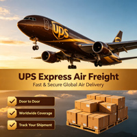 UPS Worldwide Cheap alibaba Express Air Freight Shipping Agent Door to Door International Courier Service  Logistic Forwarder
