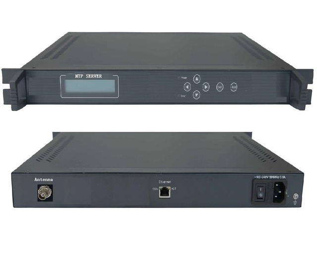 7106 Network Time Protocol (BDS GPS NTP) Time Server,GPS Clock Watch Timer with Multi-RJ45 IP PORT