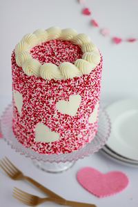 Clever Baker rose en forme de coeur arrose pour gâteau et bonbons décor sucre comestible cuisson dragée pour les vacances de <span class=keywords><strong>mariage</strong></span> thème de la Saint-Valentin - Product Image 6