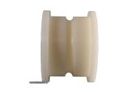 Poulie de poulie de guidage en nylon pour grue à câble d'ascenseur haute résistance à l'usure OEM auto-lubrifiant disponible
