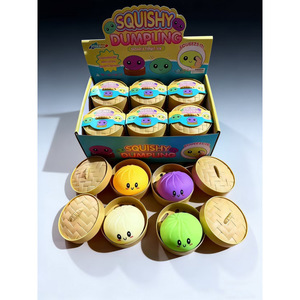 USA Warehouse Ready to Ship Glitter Shimmer Squishy Soft <b>Squeeze</b> Colorful Dumpling Toys Glitter Dough Stress <b>Balls</b> Fidget - Product Image 2