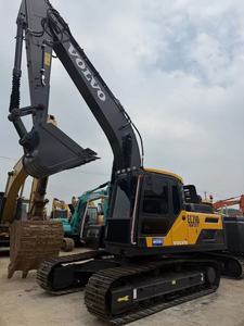 รถขุดตีนตะขาบมือสอง VOLVO EC210 EC240 พร้อมใช้งานสำหรับงานก่อสร้างและงานดินดิบ คุณภาพสูง ราคาประหยัด - Product Image 2