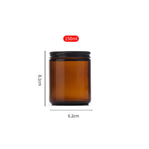 Servicio profesional Retiro relajante Decoración simple para el hogar Gafas Tarros de velas Regalos de Navidad 100mL 200ml con materiales naturales - Product Image 3
