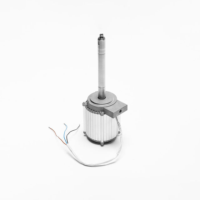 Low Cost Three Phase 220V 120W 50Hz Waterproof Flange Mounting Asynchronous AC Motor Long Shaft Textile Machine CE Certified