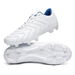 <span class=keywords><strong>Botas</strong></span> de Fútbol con Tacos Largos y Cortos, Parte Superior de PU, para Césped <span class=keywords><strong>Artificial</strong></span>, Terreno Duro, Todas las Temporadas, Unisex, Tallas 35-45, Disponibles en Stock - Product Image 1