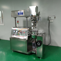 Homogeneizador Mezclador Emulsionador al Vacío de Alta Velocidad Totalmente Automático de Acero Inoxidable para Crema Facial de Laboratorio con Volumen Personalizado