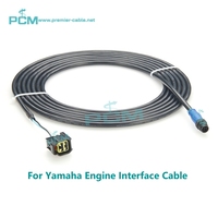 NMEA2000 Câble d'interface pour moteur Yamaha Connecteur de données à 4 broches FW-C-4F-B pour 2006 et plus récent Remplacer le moteur de bateau hors-bord 0120-37