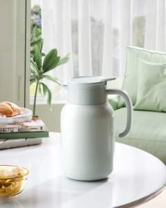 Olla de viaje al vacío Tetera al vacío Acero inoxidable 304 2000ml Termo de té Termos Hervidor Frasco al vacío Juego de regalo - Product Image 1