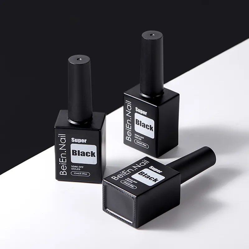 BeiEn personalizzabile Super White & Super Black High Pigment One-Coating Gel colori classici Non tossico pianoforte lucido nero Kilo