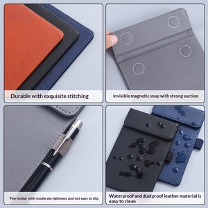 Porta Menús Magnético de Cuero PU, Carpeta para Menús con Insertos Intercambiables, Exhibidor de Menús para Mesa de Restaurante, Cafetería o <span class=keywords><strong>Bistro</strong></span> - Product Image 3