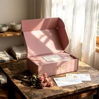 Cajas de Embalaje de Cartón Corrugado Marrón Personalizadas al por Mayor, Cajas de Envío con Lámina Dorada, Materiales Reciclados, Logotipo Personalizado, Cinta Adhesiva de Doble Cara, Cierre de Cremallera