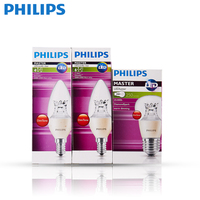 Ampoule LED à intensité variable E27E14, lampe de table à vis, boule à bulles, pointe à bulles, queue à bulles, 4W 6W, gradation en continu