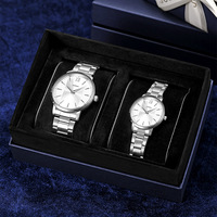 Ensemble cadeau de luxe pour femme : montre à quartz, collier et bracelet, idéal pour les cadeaux d'affaires