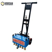 Machine à dégrossir le béton pneumatique personnalisable, à poussée manuelle, alimentée à l'air comprimé, avec logo et plaque signalétique personnalisables, directement de l'usine