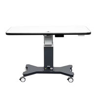 Table électrique réglable avec plateau spacieux pour équipement d'optométrie et instruments ophtalmiques
