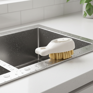 <span class=keywords><strong>Brosse</strong></span> de nettoyage liquide <span class=keywords><strong>pour</strong></span> cuisine, <span class=keywords><strong>brosse</strong></span> manuelle à poils doux <span class=keywords><strong>pour</strong></span> vaisselle, casseroles, évier, vêtements et chaussures, sans angle mort, <span class=keywords><strong>pour</strong></span> usage domestique - Product Image 4